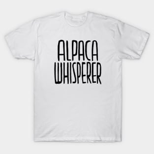 Alpaca Whisperer T-Shirt